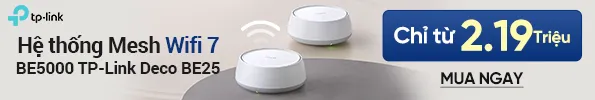 Hệ thống Mesh Wifi 7 BE5000 TP-Link Deco BE25